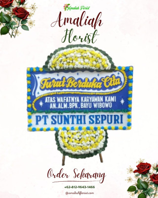 Papan Bunga Duka di Dungaliyo